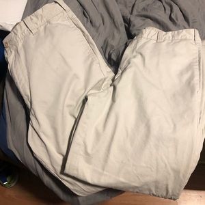 Men’s Wide Leg Khaki Pants 33x32